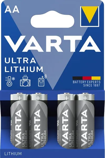 Akumulátor AA 1,5 V lithium à 4 ks