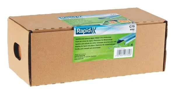 Sponky, hliník C75 box 6M