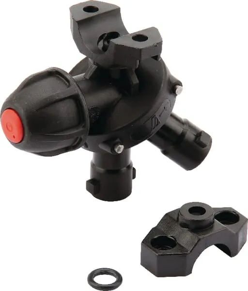 Držák trysek trojitý pro trubku 1/2"