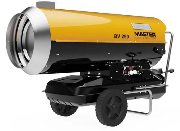 Naftová topidla s nepřímým spalováním BV 290