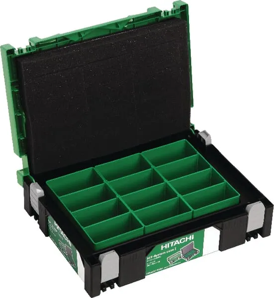 Organizér 300x400x105mm, zelený/černý, System Case HSC1 by HiKOKI