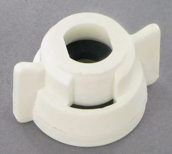 Víčko trysky 11 mm bílé