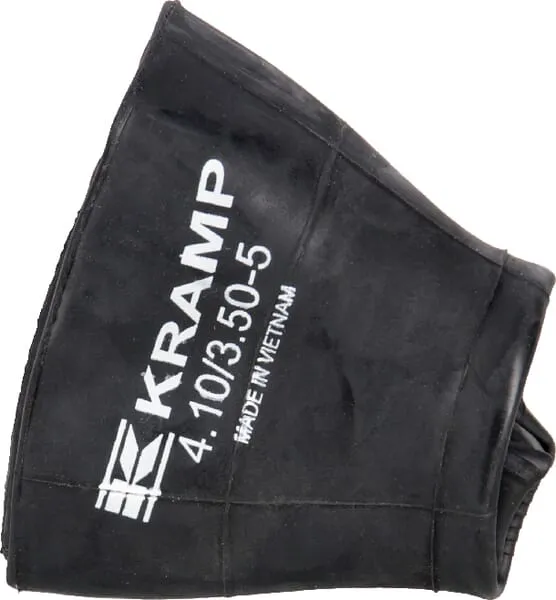 Duše pro ráfek Ø 5" 410/350, TR87, zahnutý ventil 90°, Kramp