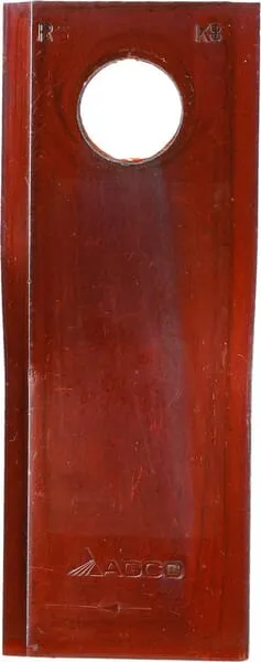 Nůž rotační sekačky rotace vpravo 120 x 48 x 4 mm; otvor Ø 18,5 mm; vhodný pro Lely