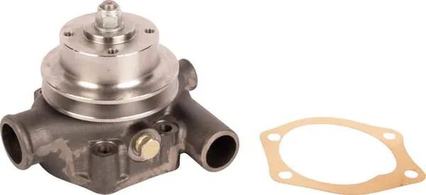 Water pump with pulley