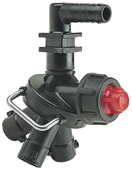 Držák trysek trojitý s objímkou 1/2"