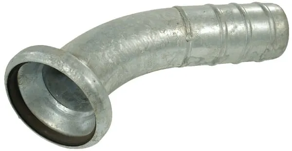 KKM - s kolenem 45° + hadicová koncovka - Bauer