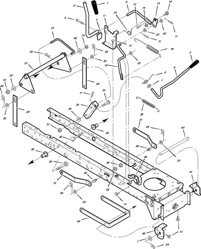Řezný nástroj - zvedací souprava pro Murray typ 42560X52A
