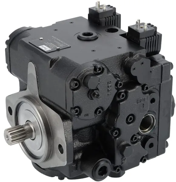 Pístová čerpadla, uzavřený střed, proměnný průtok, řada 42