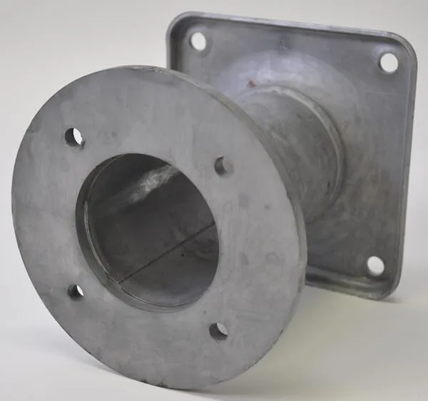 4-hr.příruba 4" - BSA-příruba 4"