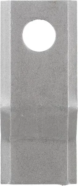 Nůž rotační sekačky rotace vlevo / vpravo 120 x 50 x 4 mm; otvor Ø 21 mm; vhodný pro Pöttinger; 25 ks/bal.