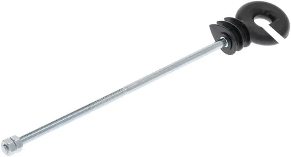 Izolátor s odsazeným kroužkem metrický 200x6 mm, 10 ks