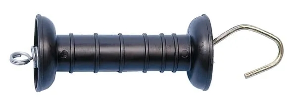 Bránová rukojeť černá s hákem AKO