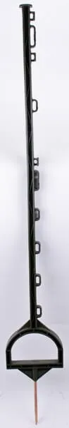 Plastový kůl 114 cm zelený