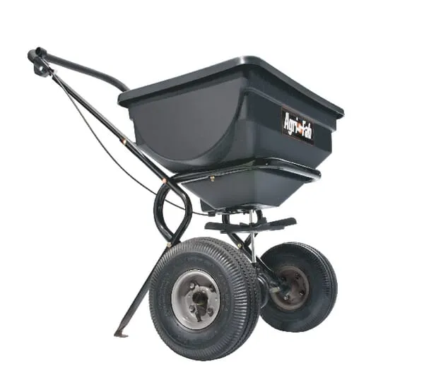 Ruční posypový vozík na hnojivo 37l