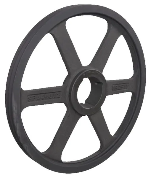 Klínová řemenice 2 drážky A nebo SPA průměr 455.50 mm pro pouzdro Taper Lock 2517 Kramp