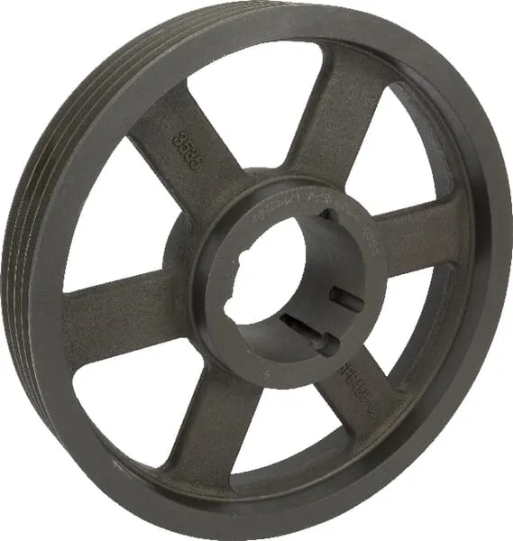 Klínová řemenice 4 drážky B nebo SPB průměr 457 mm pro pouzdro Taper Lock 3535 Kramp