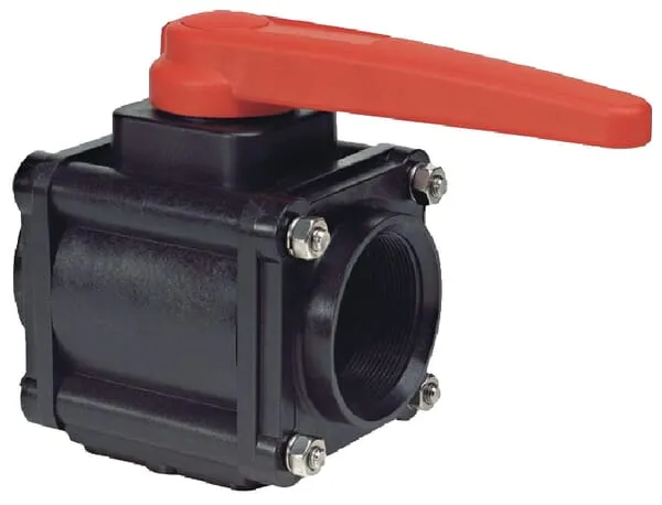 Kulové kohouty Arag, 2cestné, šroubované