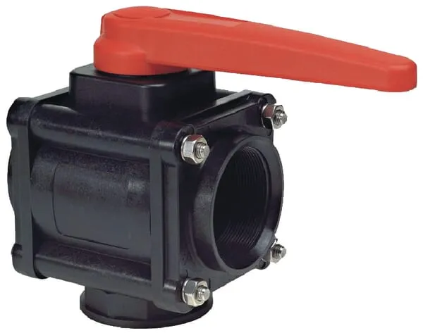 Kul. kohout 3-cest. 1" 16bar