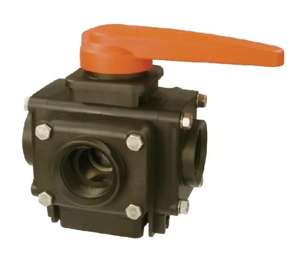 Arag, kulové kohouty, 2-cestné, šroubované