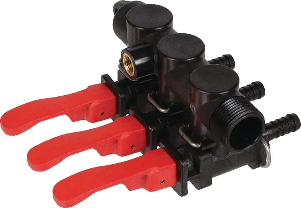 Regulační ventil 3 sekce, Arag