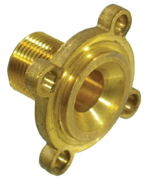 Příruba 3/4" s vnějším závitem mosazná