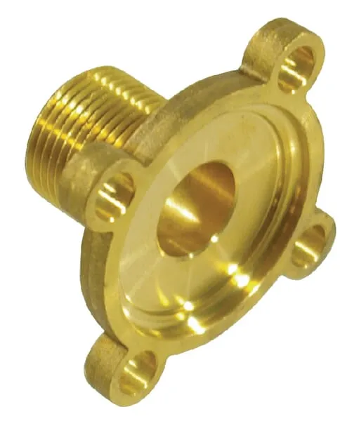 Příruba 3/4" s vnějším závitem mosazná