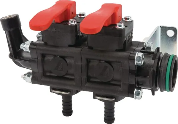 Sekční ventil dvojitý T5M