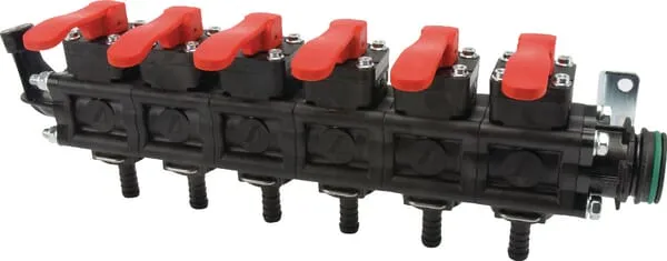 Sekční ventil 6x T5M