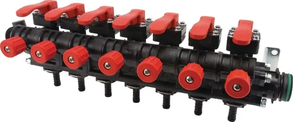 Ventily výložníku postřikovače 7W T5M