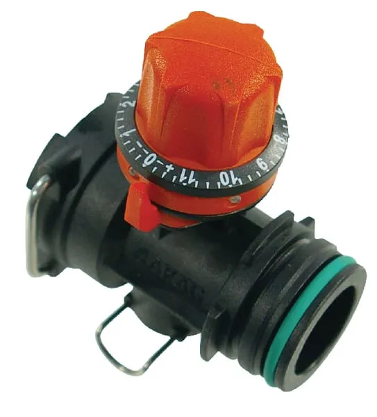 Vypouštěcí ventil, stavitelný