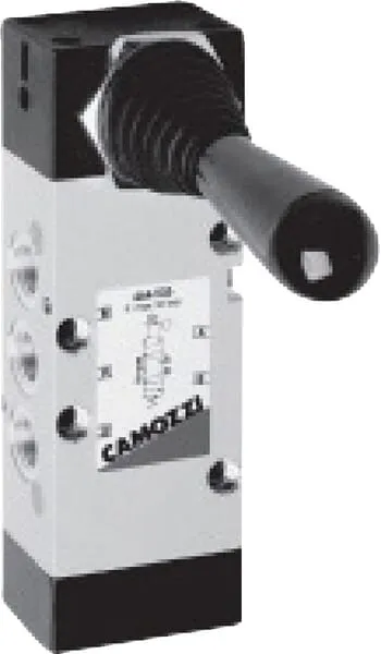 Ventil 5/3, ruční pákový