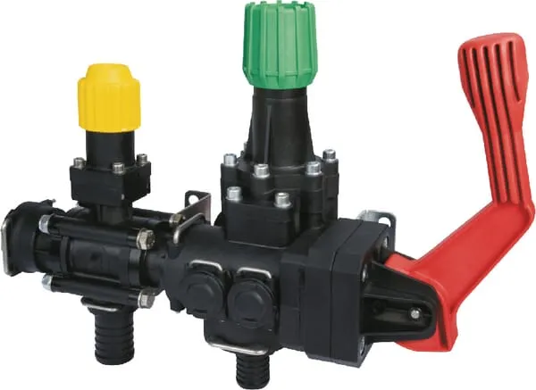 Hlavní ventily s ručním ovládáním s proporcionálními ručními regulačními ventily