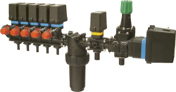 Elektrická regulační armatura, 7 šířek dílu, 250 l, 20 barů