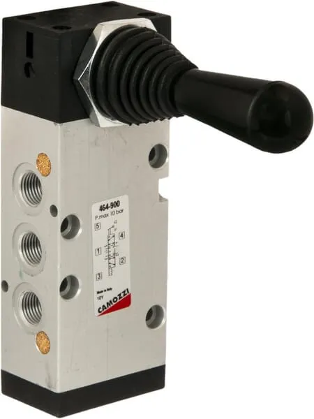 Ventil 5/3, ruční pákový