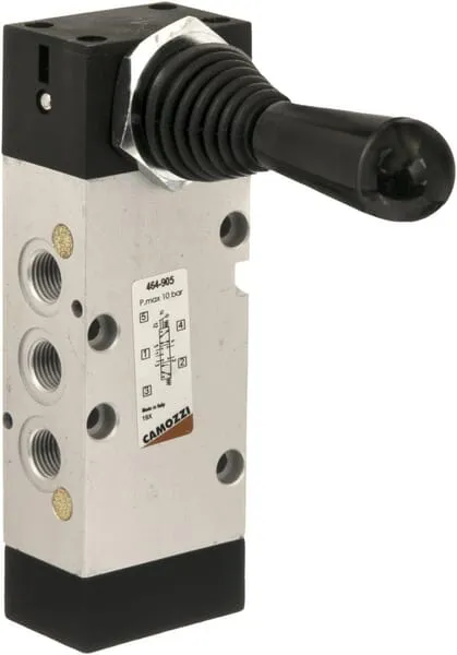 Ventil 5/3, ruční pákový