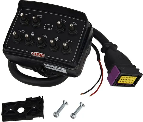 Hydraulická ovládací skříňka, 6- a 3cestná