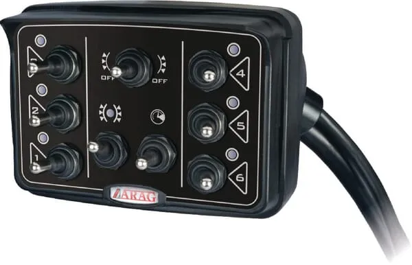 Elektrická řídicí jednotka pro sadové postřikovače, řada 4669