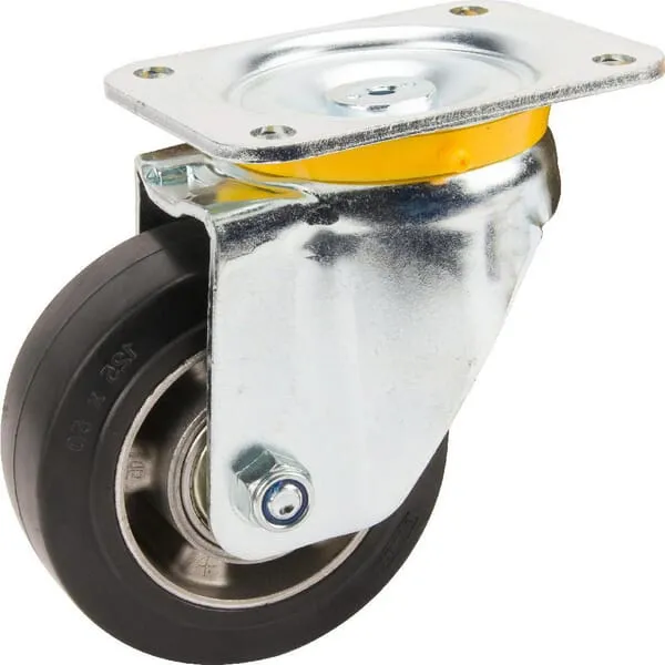 Těžkotonážní kolo s elastikcým gumovým běhounem