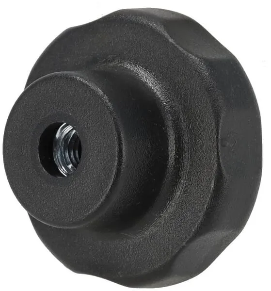 Křídlová matice 6 mm, PVC