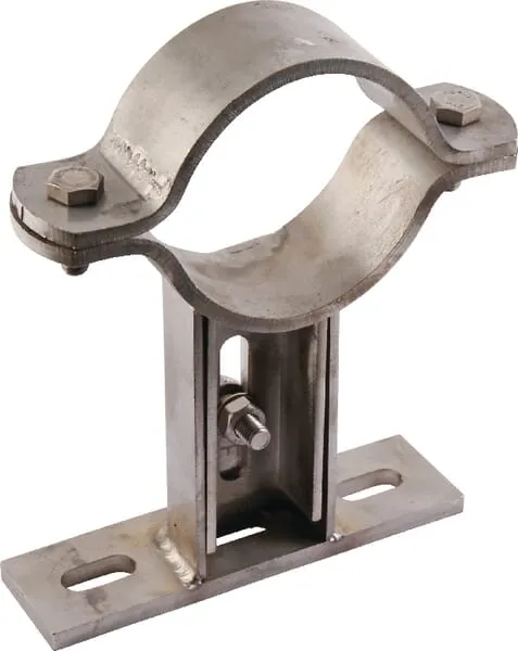 Nástěnná spona 100mm RVS