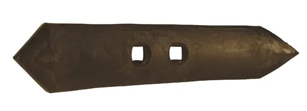 Radlice kultivátoru 265x65x8 mm, otočná, plochá, 2 otvory