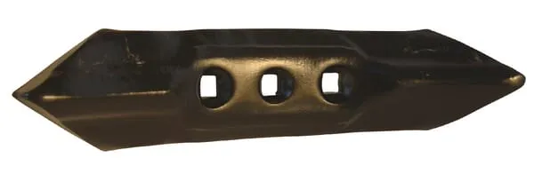 Radlice kultivátoru 300x70x10 mm, otočná, plochá, 3 otvory