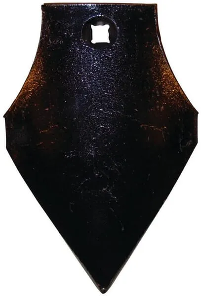 Radlice kultivátoru 200x135x8 mm, tvrzená, plochá, 1 otvor, vhodná pro Razol