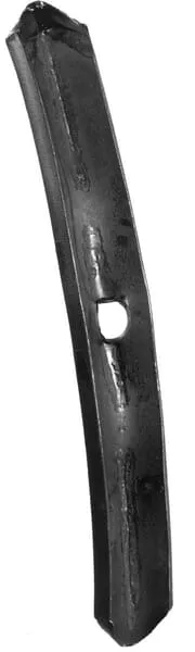 Radlice kultivátoru 175x25x5 mm, otočná, zahnutá, 1 otvor
