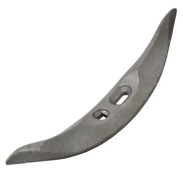 Radlice kultivátoru 176 mm otočná, zahnutá, 2 otvory