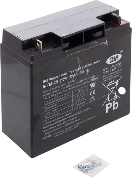 Baterie, 12V, 22AH