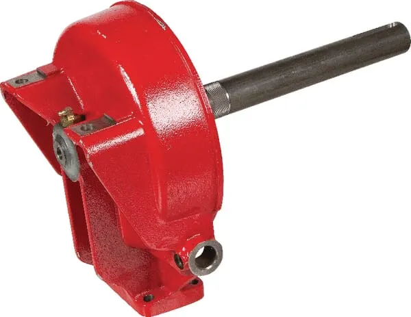 Víčko rotoru s hřídelí, Fella