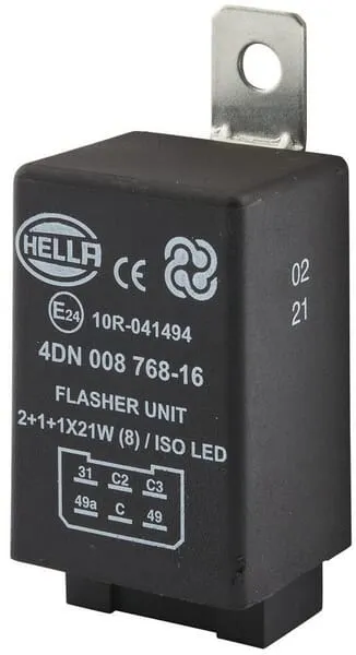 Přerušovač blinkru LED, 6 kolíků, 12 V