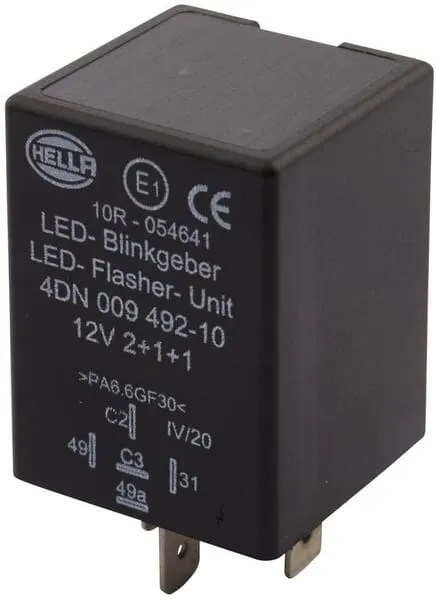 Přerušovač blinkru LED, 5 kolíků, 12 V
